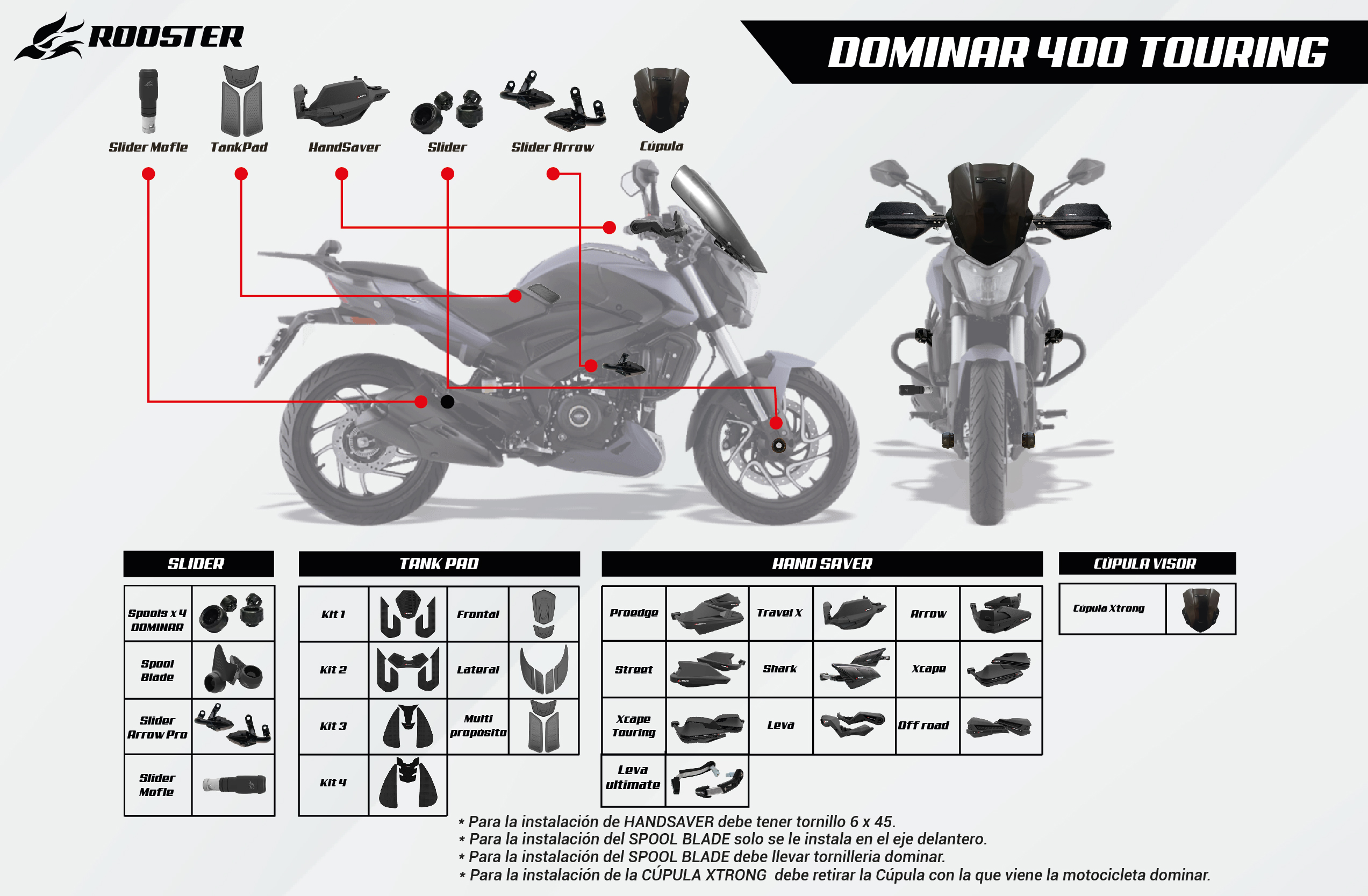 DOMINAR 400 TOURING