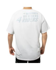 CAMISETA CAVE BLANCA ROOSTER +4 RIDERS